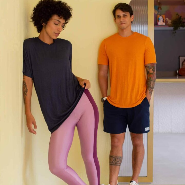 Alternative view of Blusão Fresh Laranja