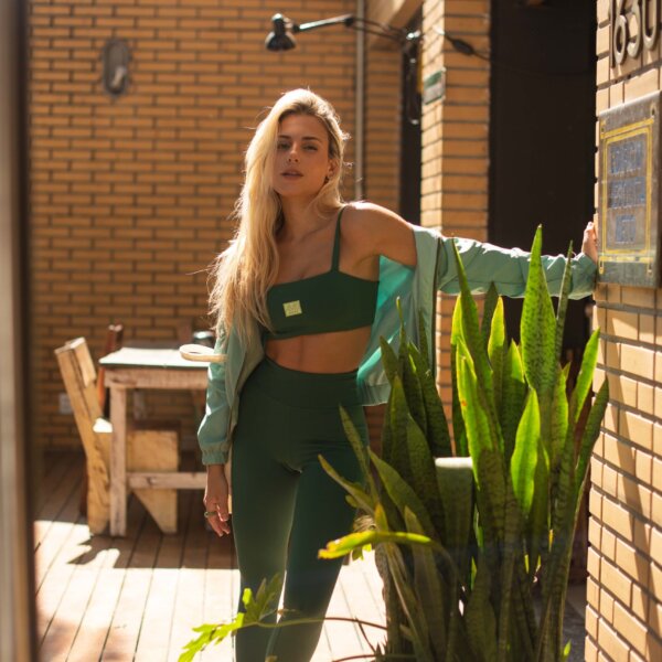 Legging Brand Verde Floresta