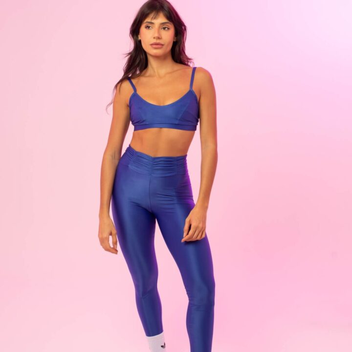 Top Back Azul Índigo