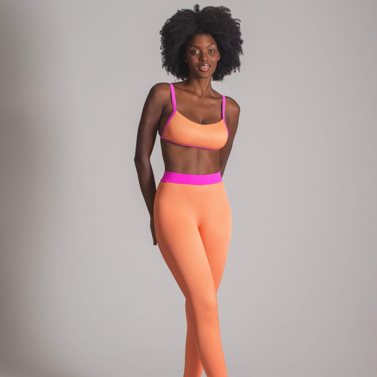 Legging Honey Melon e Chiclete