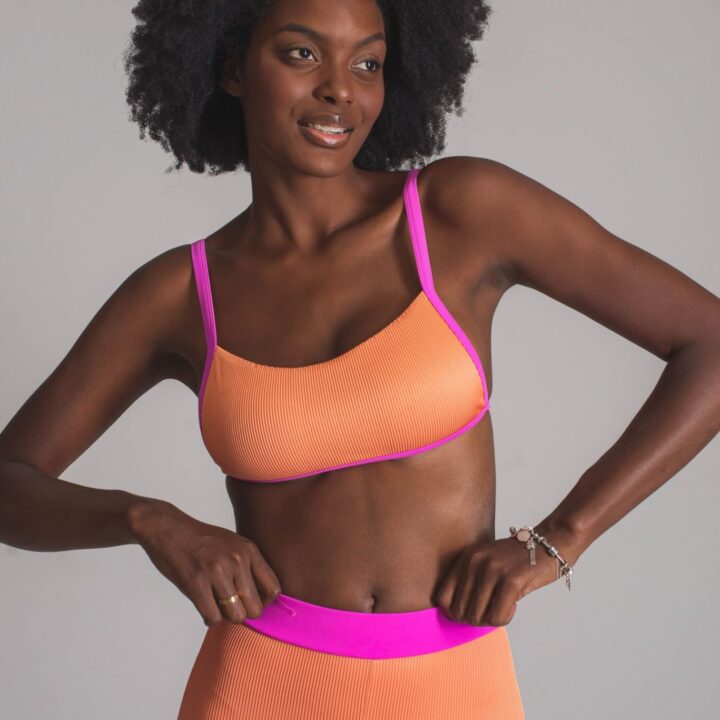 Top Faixa Melon e Chiclete