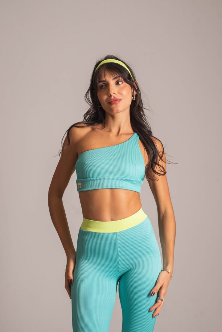 Top Honey Turquesa e Lima