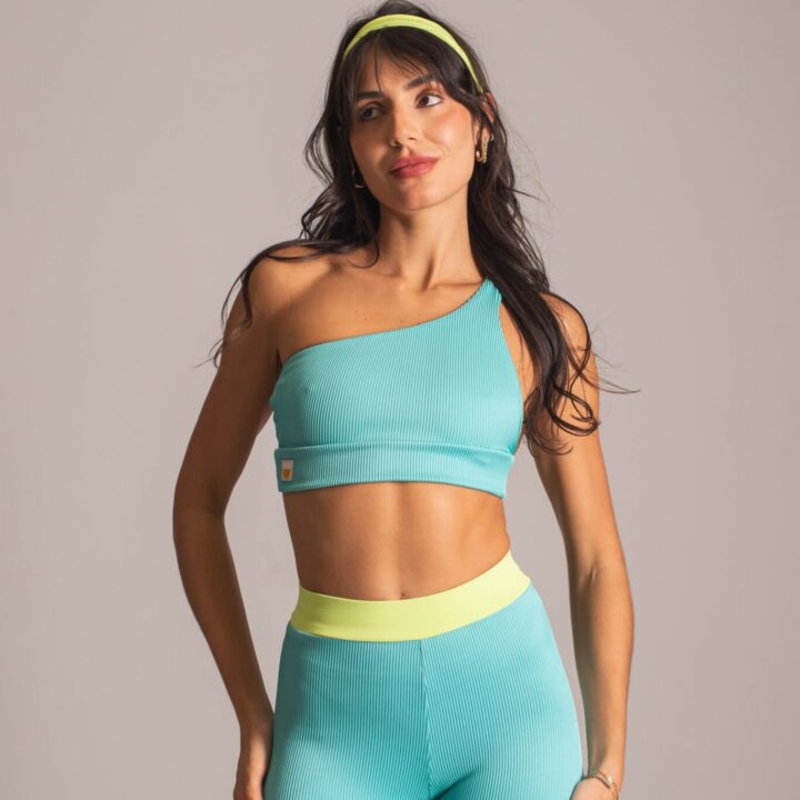 Top Honey Turquesa e Lima