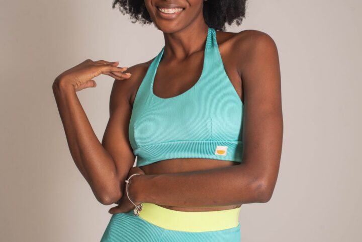 Top Single Turquesa e Lima