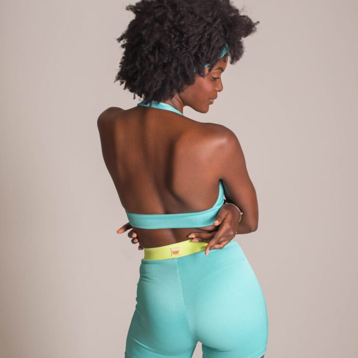 Alternative view of Top Single Turquesa e Lima