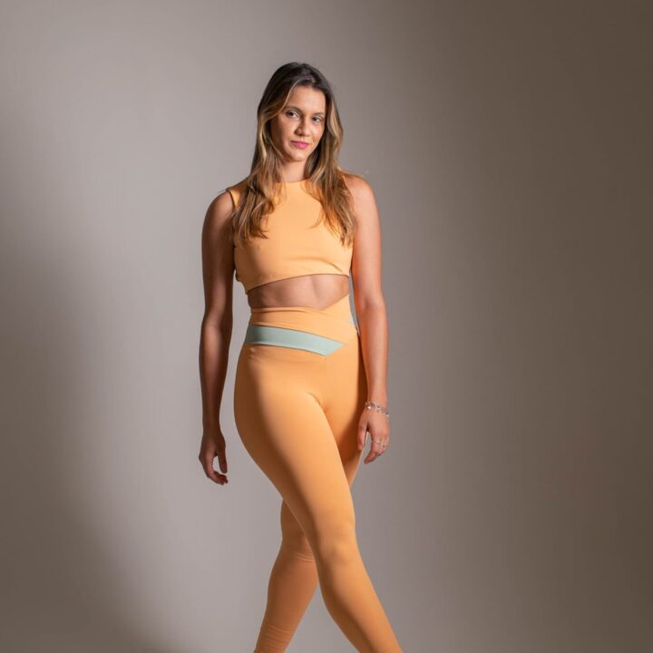 Legging Action Pêssego