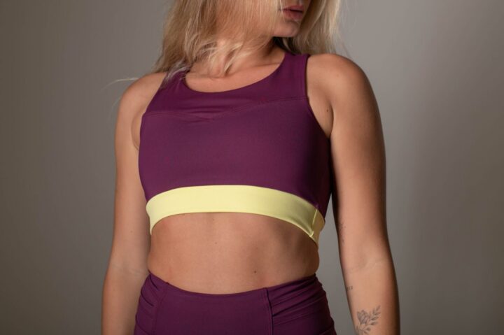 Top Station Roxo Bordô