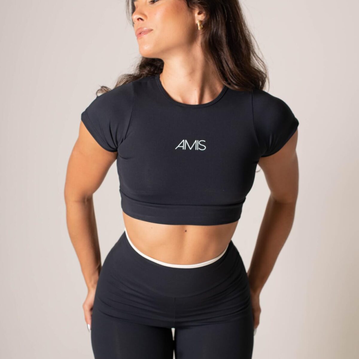 Top Camiseta Preto