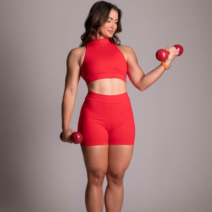 Short Power Vermelho