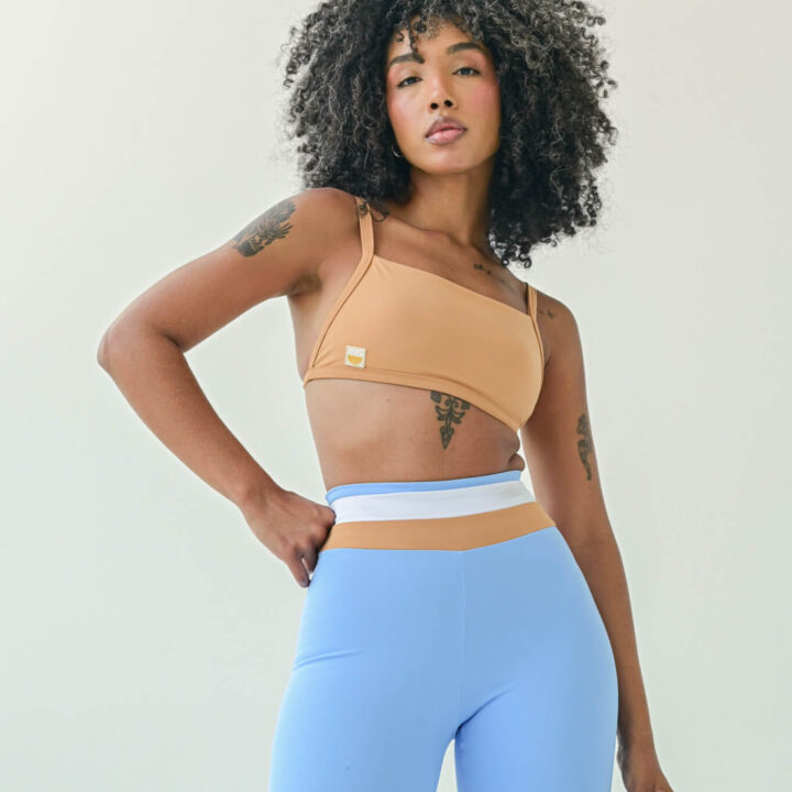 Alternative view of Top Fixo Faixa Bege