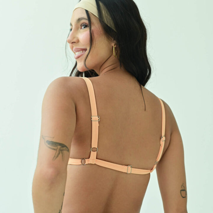 Alternative view of Top Fixo Faixa Coral