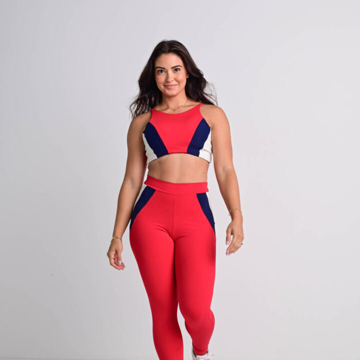 Top Cupcake Vermelho Intenso