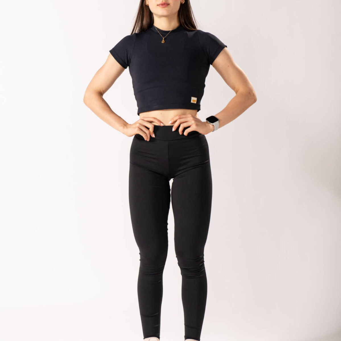 Alternative view of Legging Moving Preto