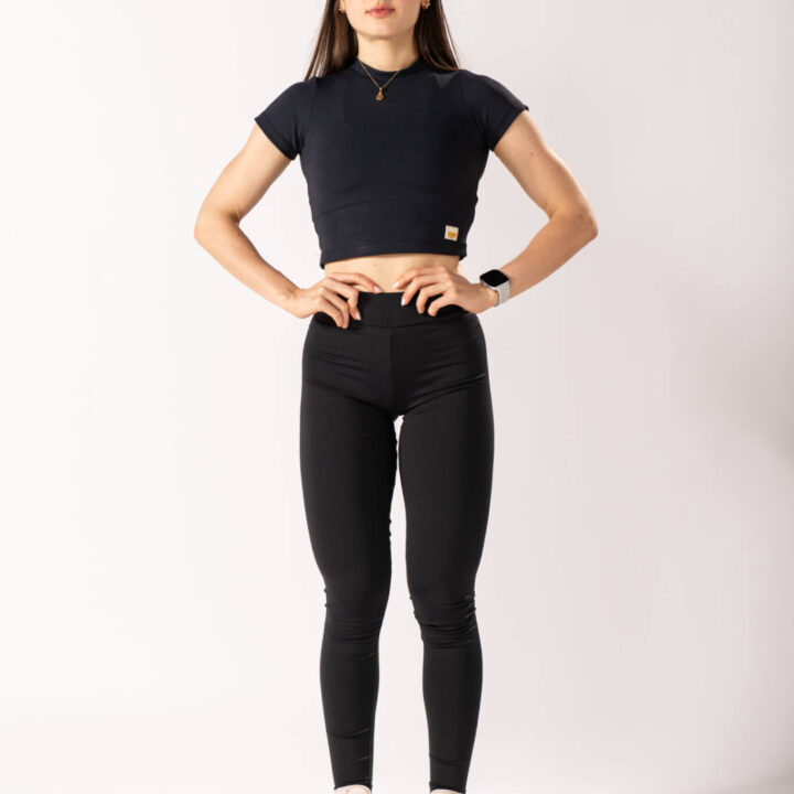 Alternative view of Legging Moving Preto