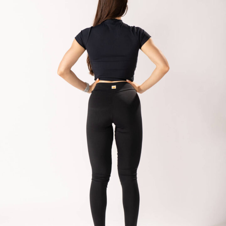Alternative view of Legging Moving Preto