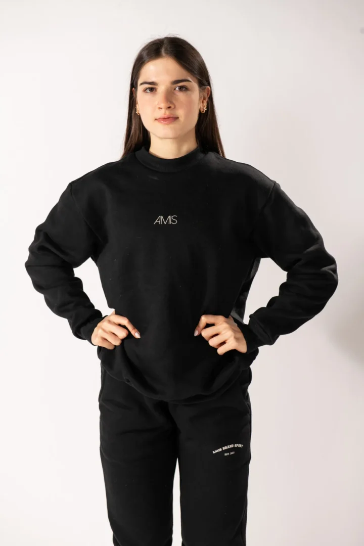 Casaco Moletom Brand Sport Preto