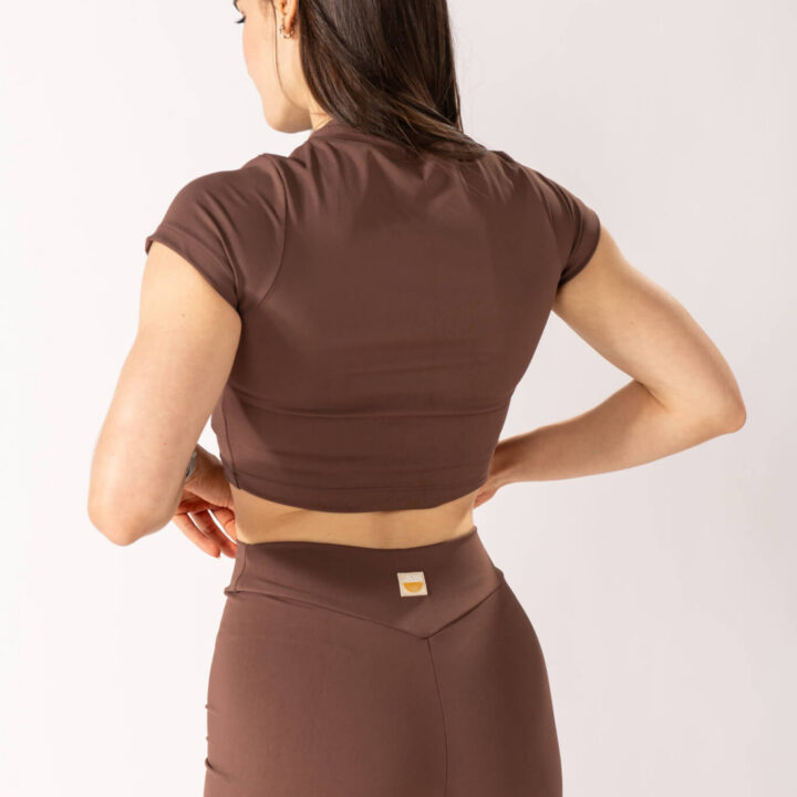Alternative view of Top Cropped Gola Marrom