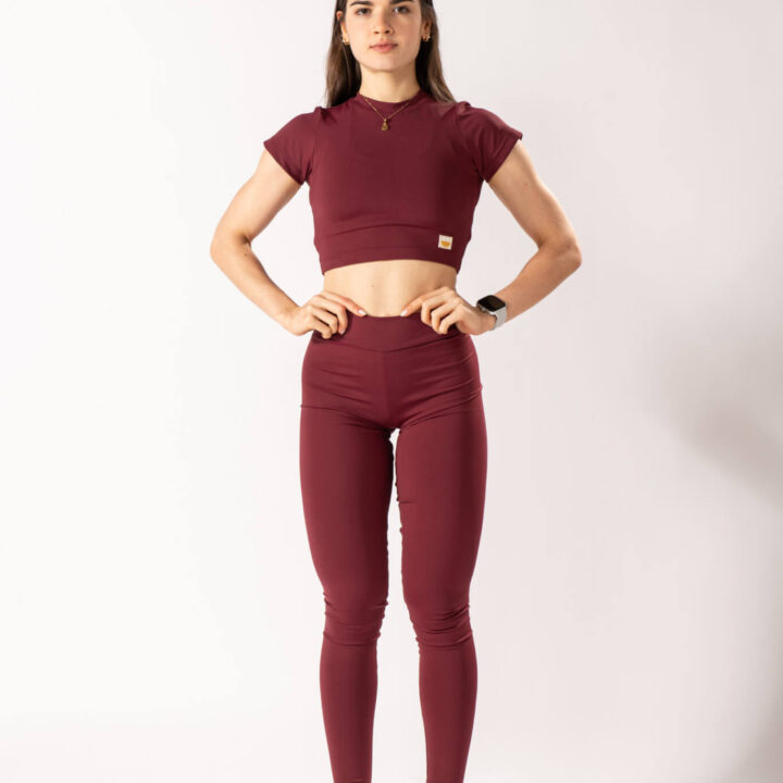 Alternative view of Top Cropped Gola Vermelho Rubro