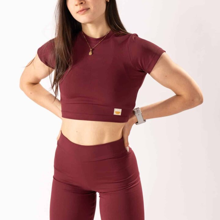 Top Cropped Gola Rubro