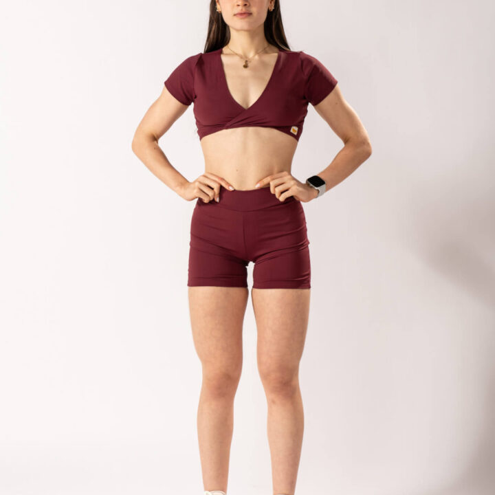 Alternative view of Top Camiseta Decote Vermelho Rubro