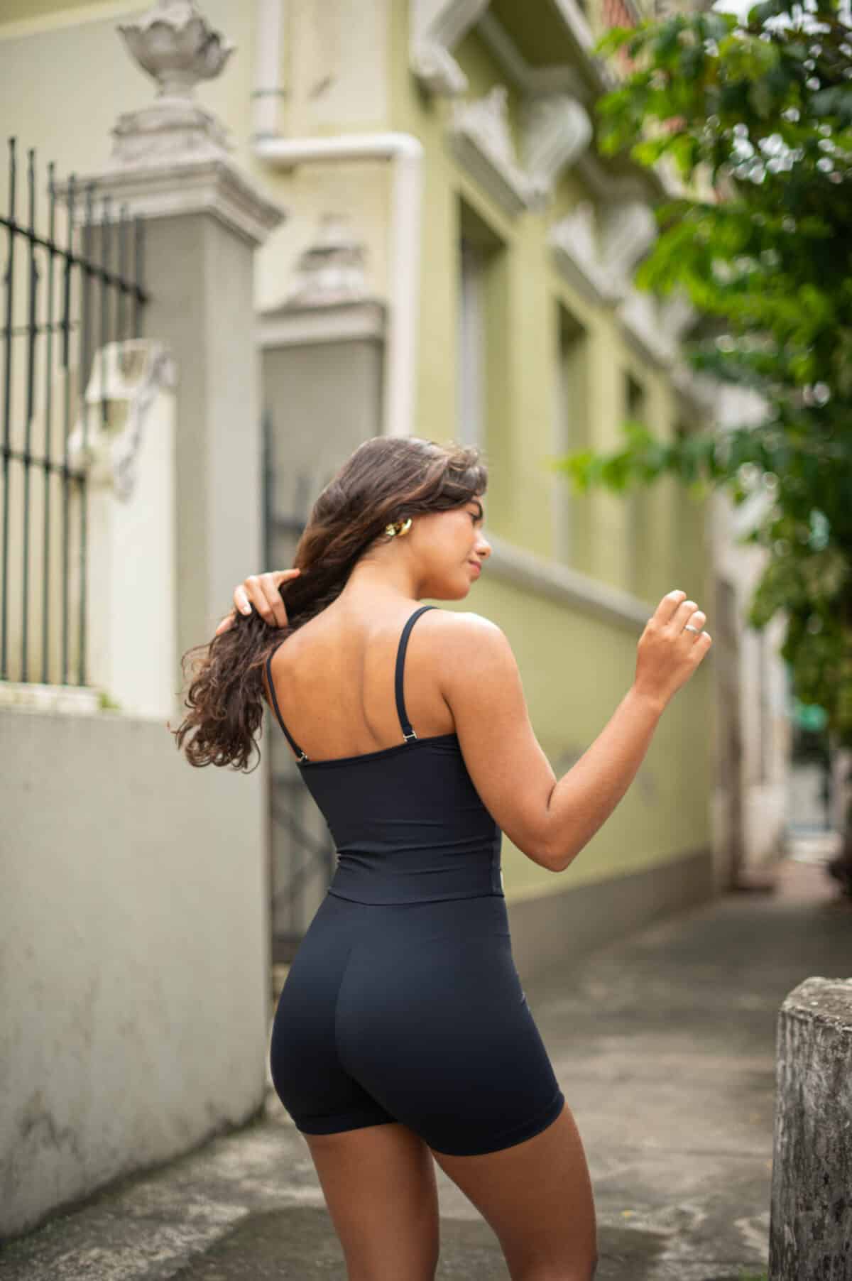 Macaquinho Summer Preto - Imagem 5