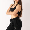 Calça Moletom Brand Sport Preto
