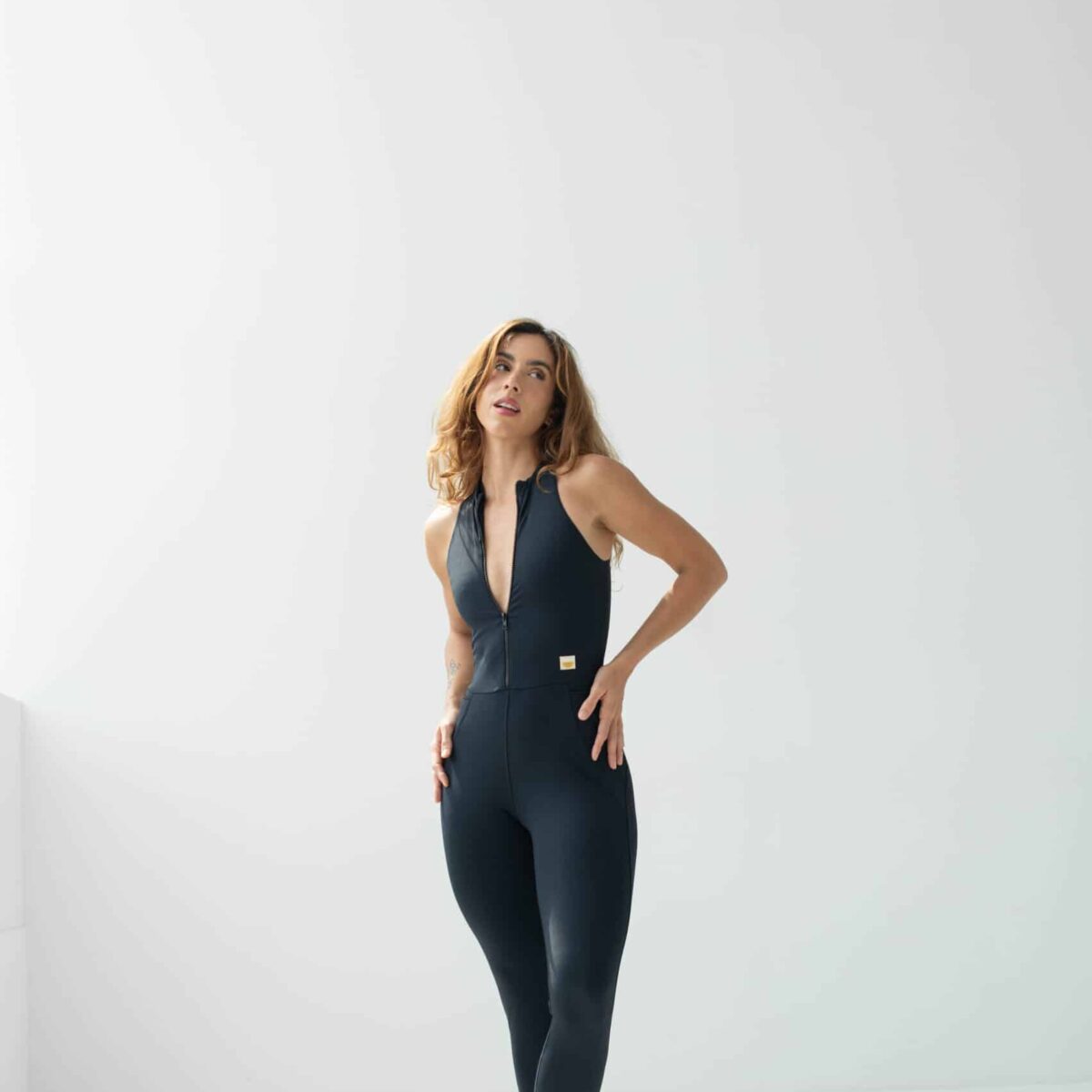 Macacão Energy Preto