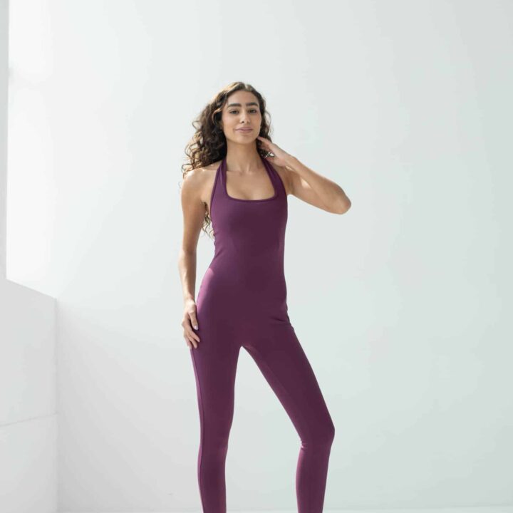 Alternative view of Macacão Moving Bordô