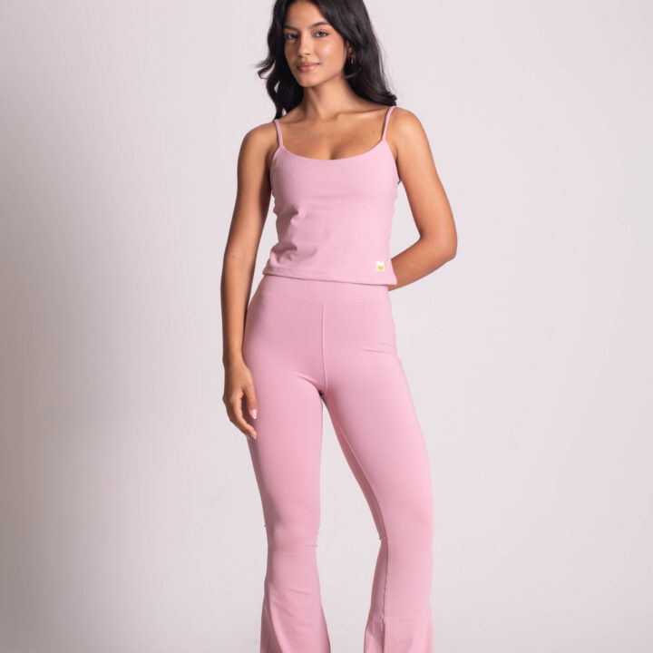 Alternative view of Calça Flare Rosa Quartzo