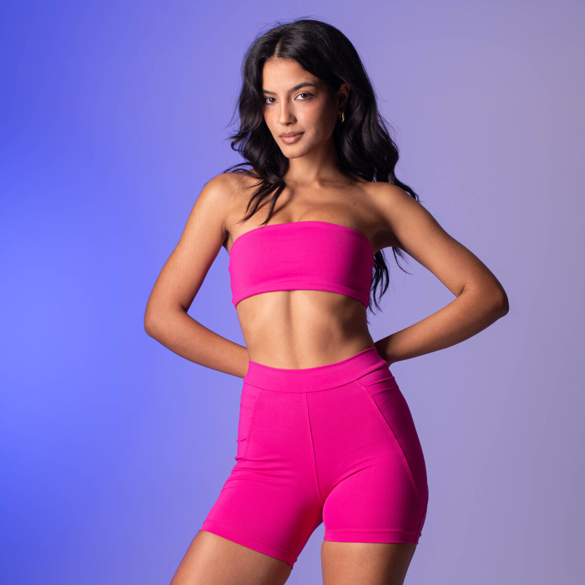 Alternative view of Top Tomara Que Caia Pink