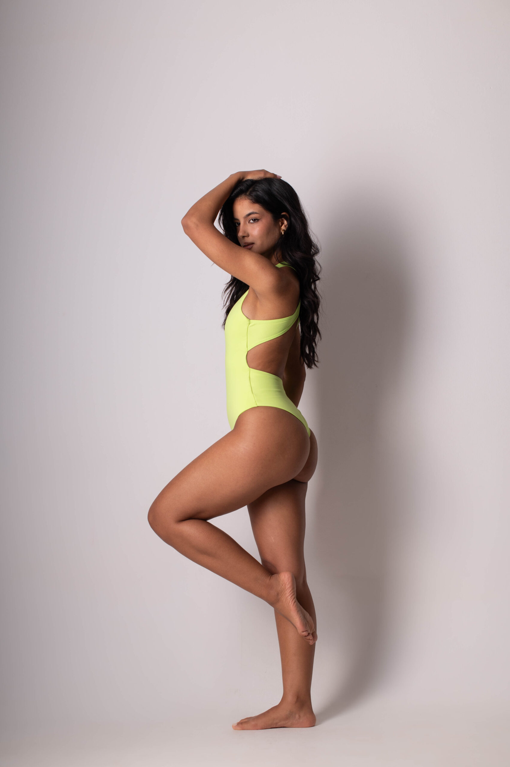 Maiô Borboleta Verde Lima - Imagem 2