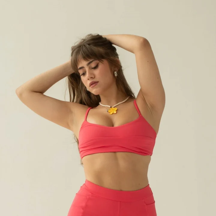 Top Biquíni Rosa Pitaya