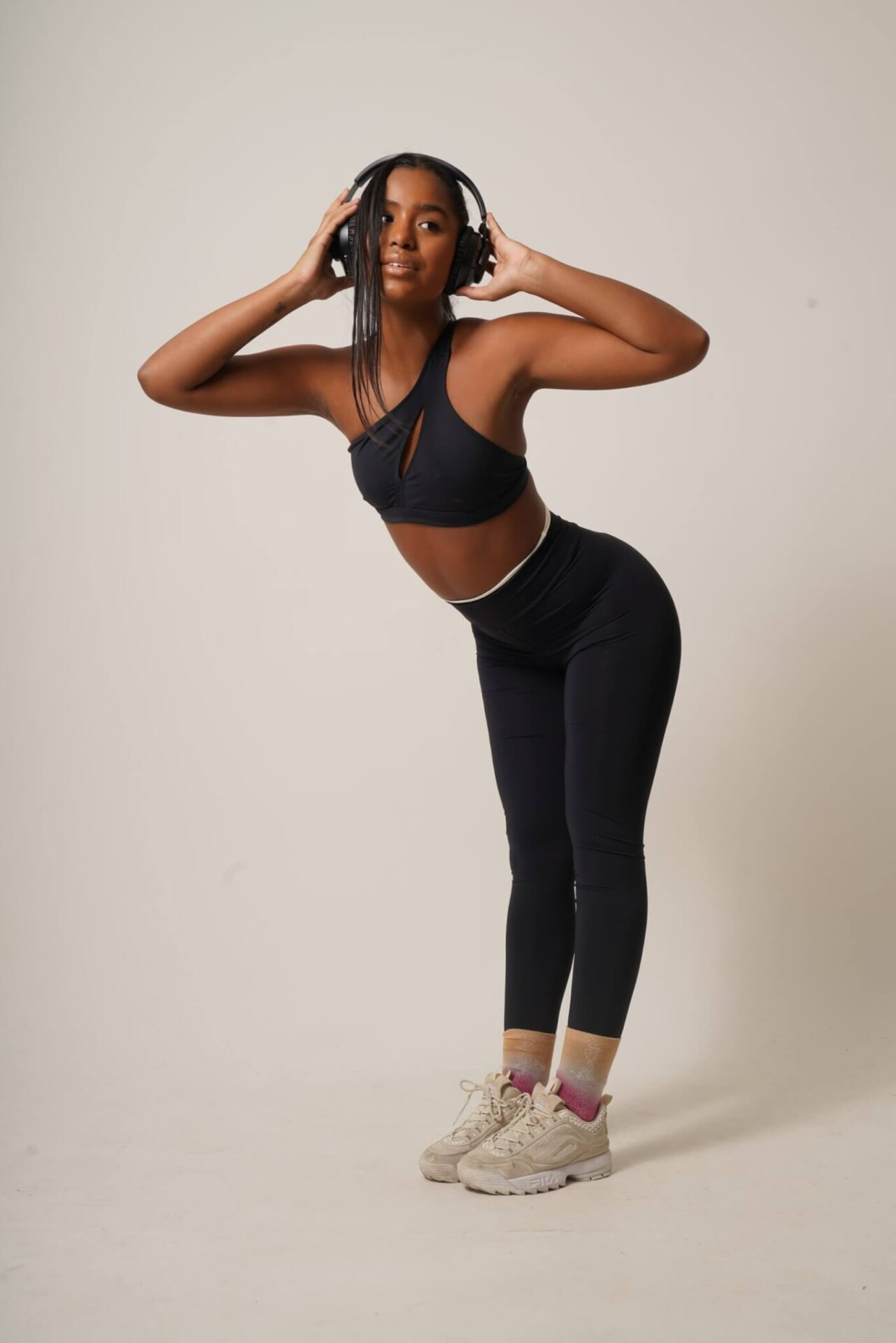 Legging Pala Preto e Pérola - Imagem 10