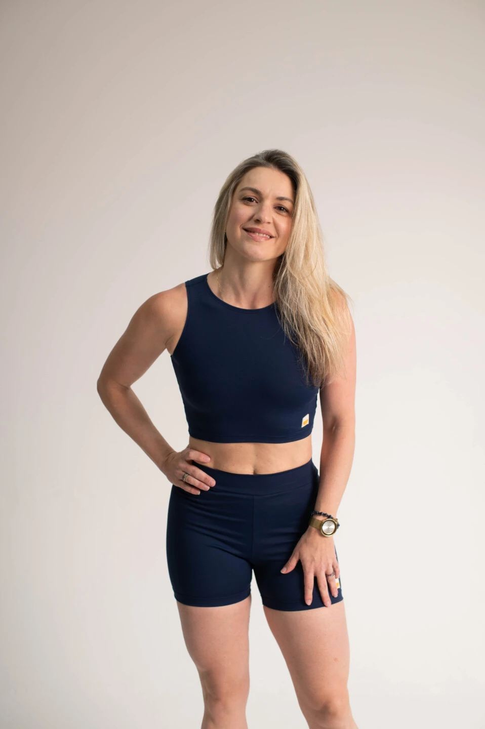 Short Gym Marinho - Imagem 2