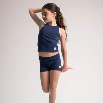 Short Gym Marinho Kids