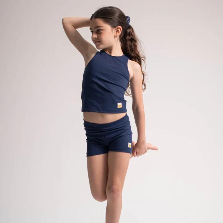 Short Gym Marinho Kids