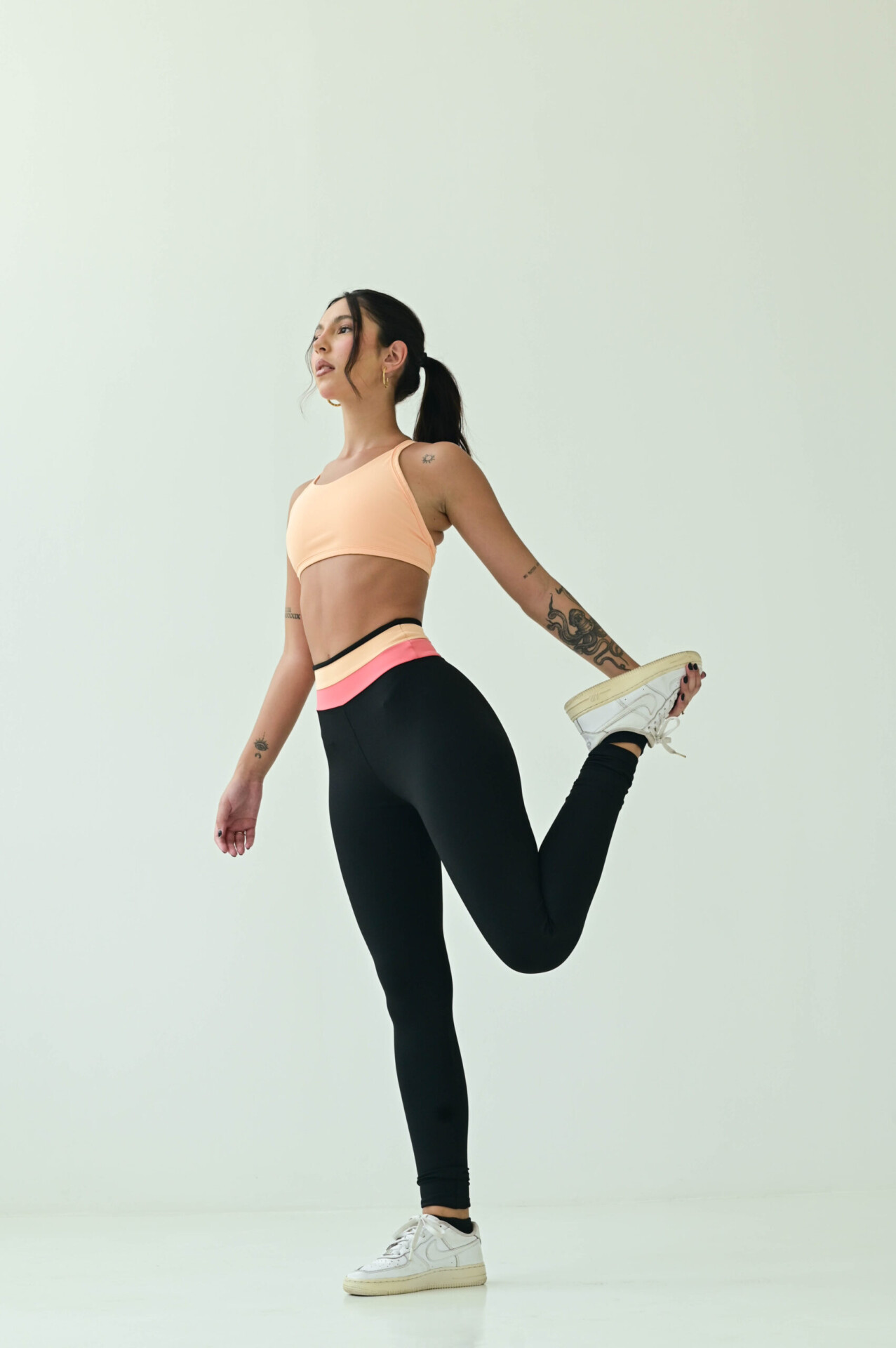 Legging Stripes Preto