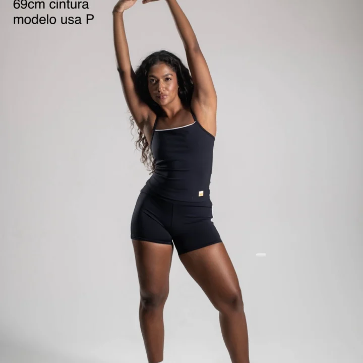 Alternative view of Top Regata Line Preto