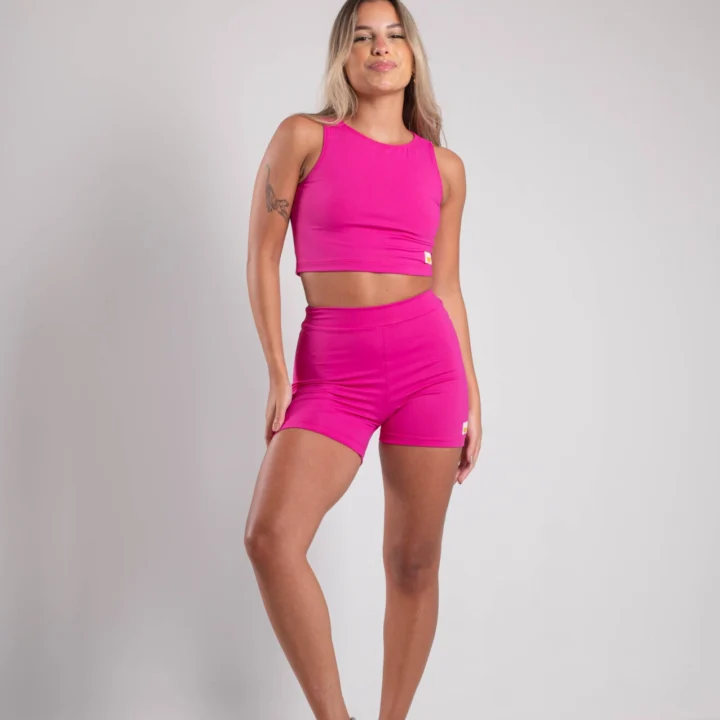 Alternative view of Short Gym Rosa Pink