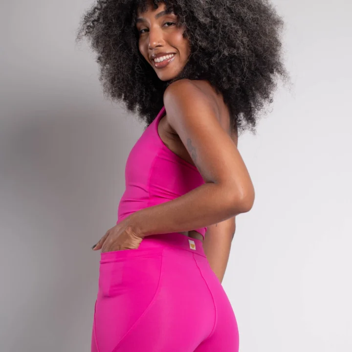 Alternative view of Short Curve Rosa Pink