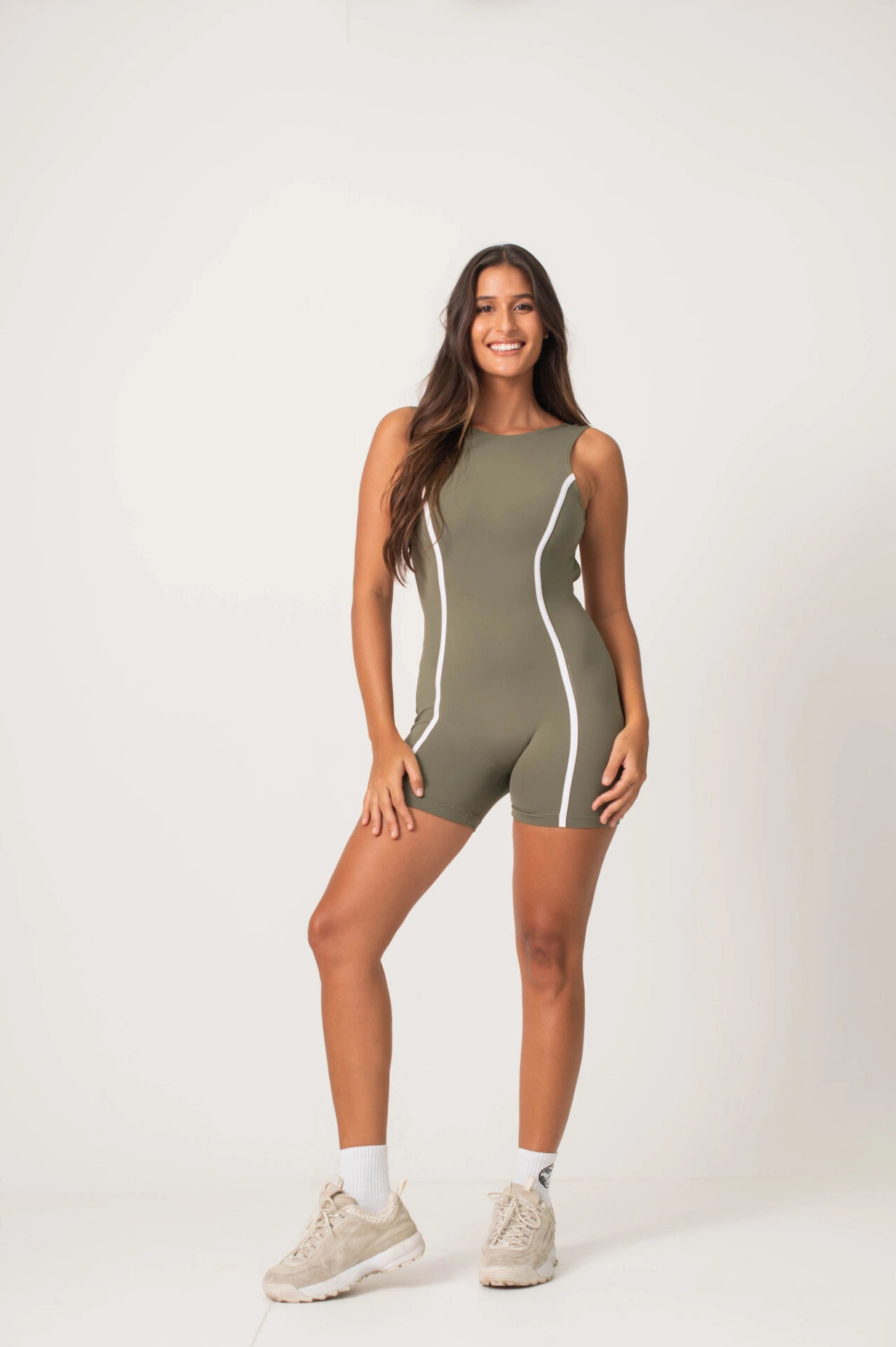 Macaquinho Back Line Oliva - Imagem 9