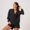Corta Vento Wide Preto