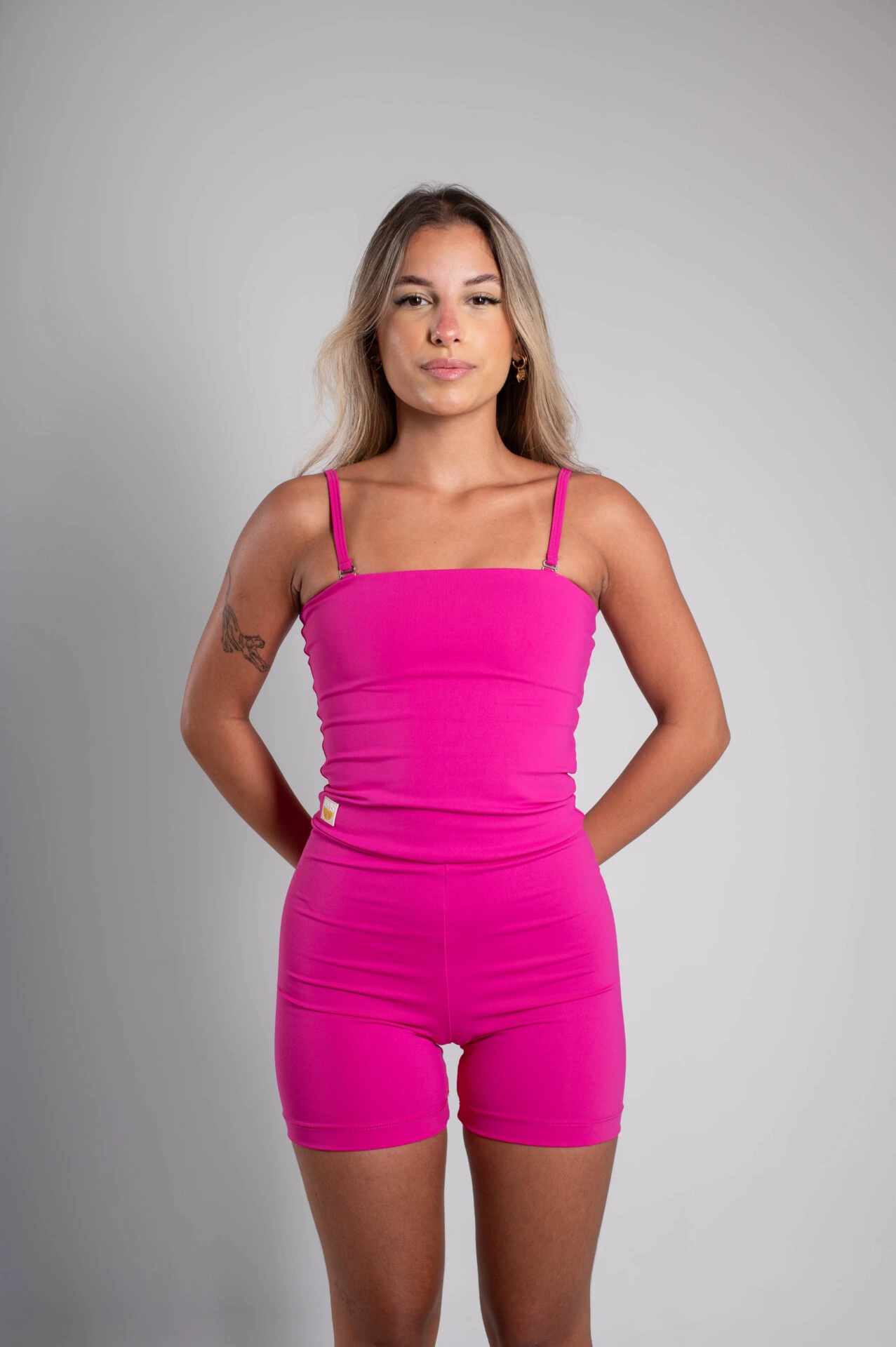 Macaquinho Summer Rosa Pink