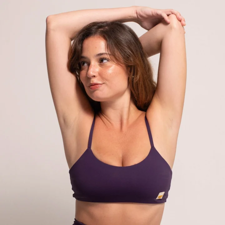 Top New Fit Roxo Mirtilo