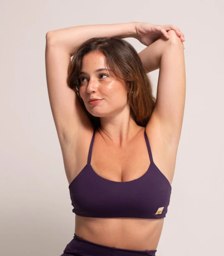Top New Fit Roxo Mirtilo