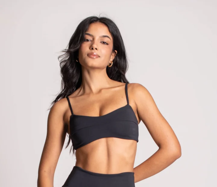 Top Biquíni Preto