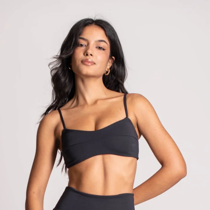 Top Biquíni Preto