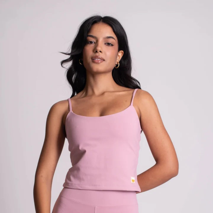 Top Regata Rosa Quartzo