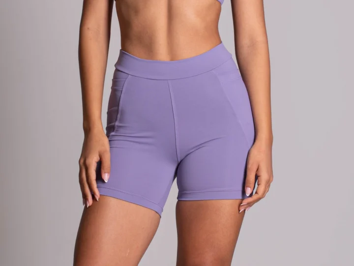 Short Curve Lilás Lilac