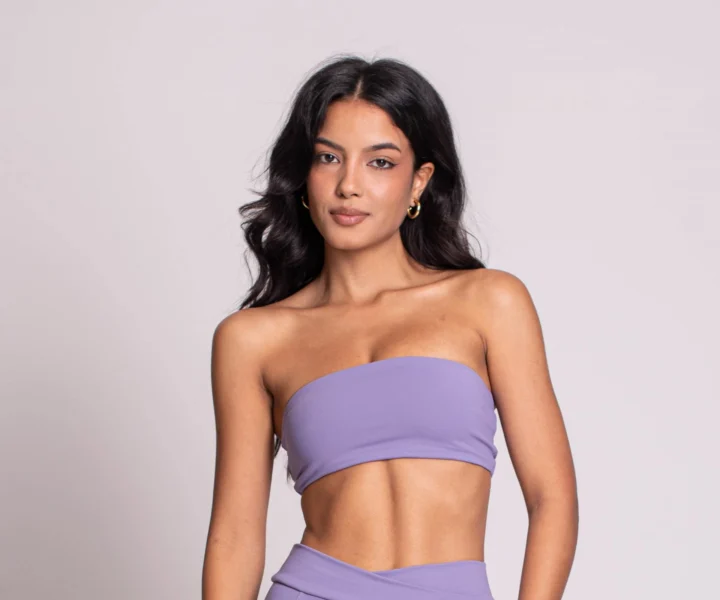 Top Tomara Que Caia Lilás Lilac